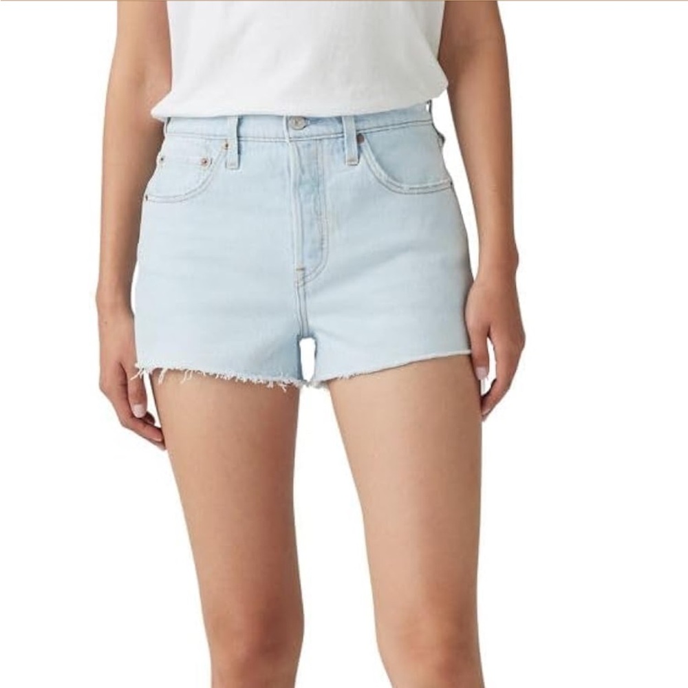Levi's 501 original light Blue Women's Denim Shorts
